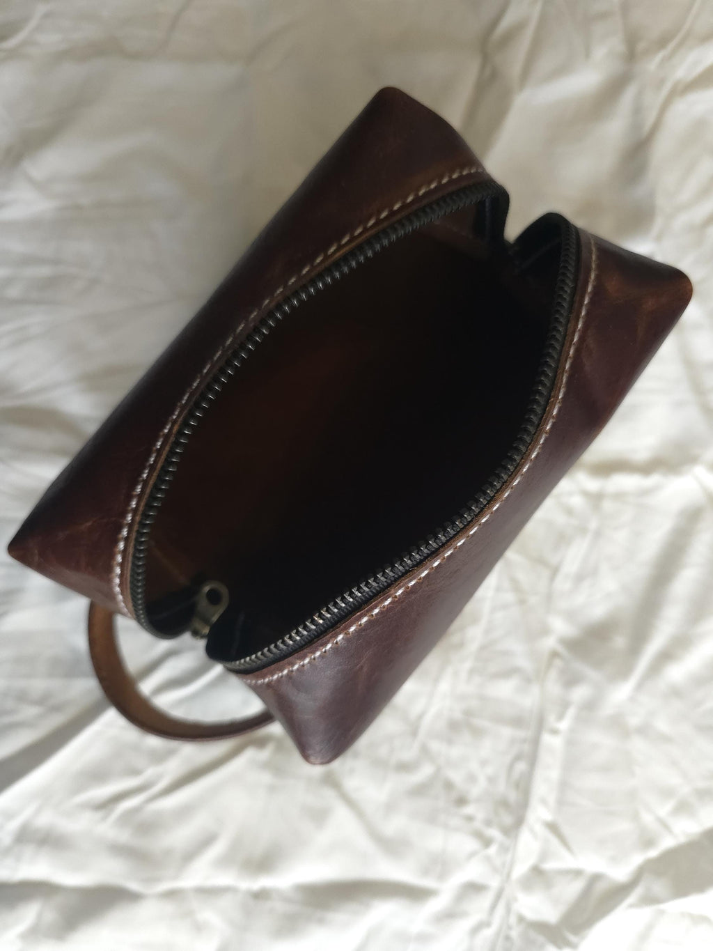 Small Leather Dopp Kit